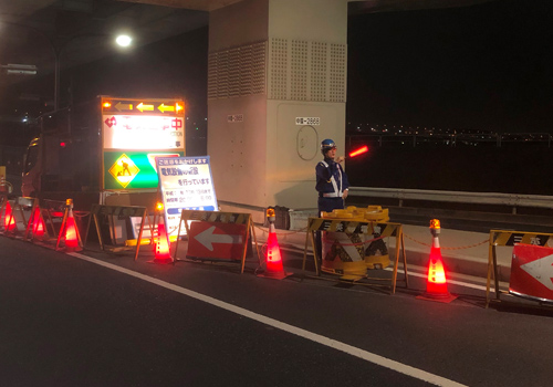 地中電線ケーブル敷設工事